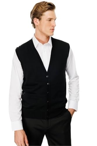 Desen Triko Erkek Vest 7879