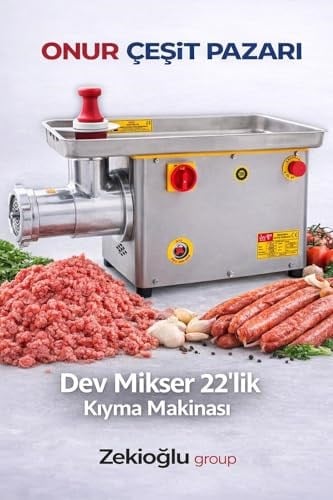 Dev Mikser 22'lik Kıyma Makinesi