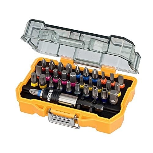 DeWalt DT7969 tornavida ucu seti, renk kodlu, 32 parçalı