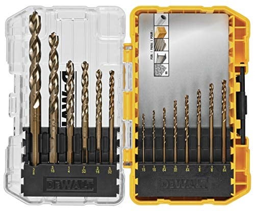 Dewalt dwa1240 Pilot Point Industrie-Cobalt-Bohrer Bit Set (14 Stück)