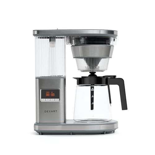 Dexart MD-5201T BrewMaster High Temperature Filtre Kahve Makinesi, Gri