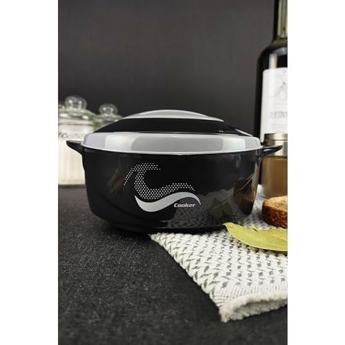 Digithome Paslanmaz Çelik Hazneli Yemek Termosu 500 Ml Siyah - CKR3148