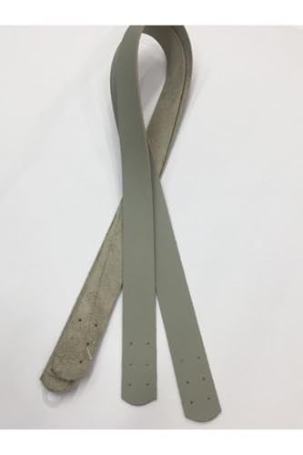 Dikmeli Spor Sap/Çanta Sapı/Deri Dikmeli Sap 70 Cm, gri