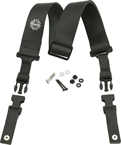 DiMarzio ClipLock Deluxe İtalyan Deri Kayış, 5 cm