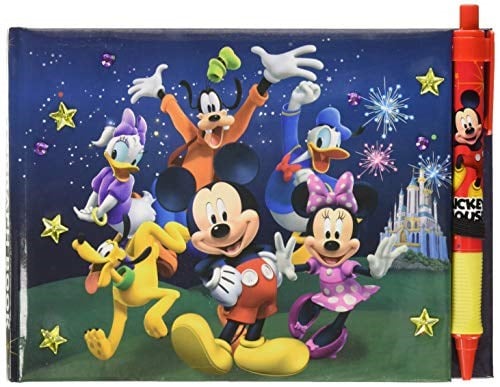 Disney 85231 Mickey ve Arkadaşları Kalemli Deluxe İmza Kitabı
