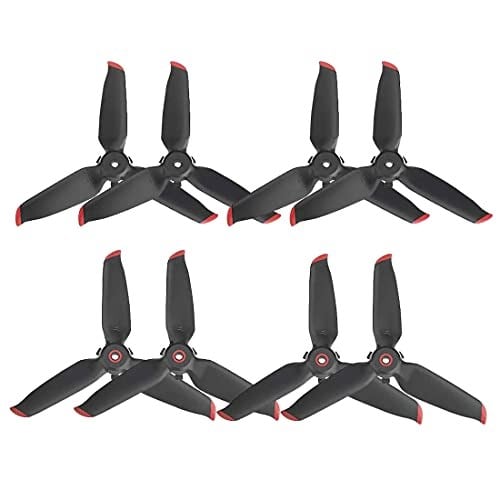 DJI FPV Drone Aksesuarları için 8 Adet Pervane Değiştirme Düşük Gürültülü Bıçaklar Donanımı