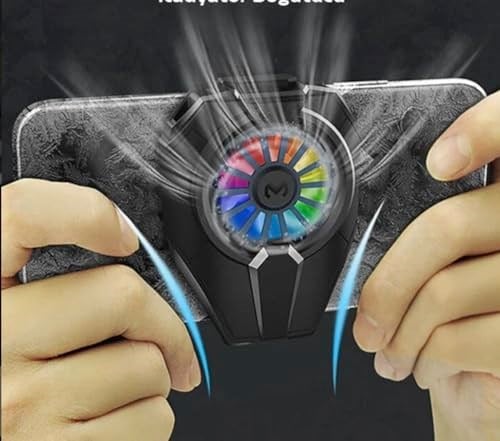 DL06 Ultra Güçlü Telefon Soğutucu Fan Seramik Turbo Soğutma
