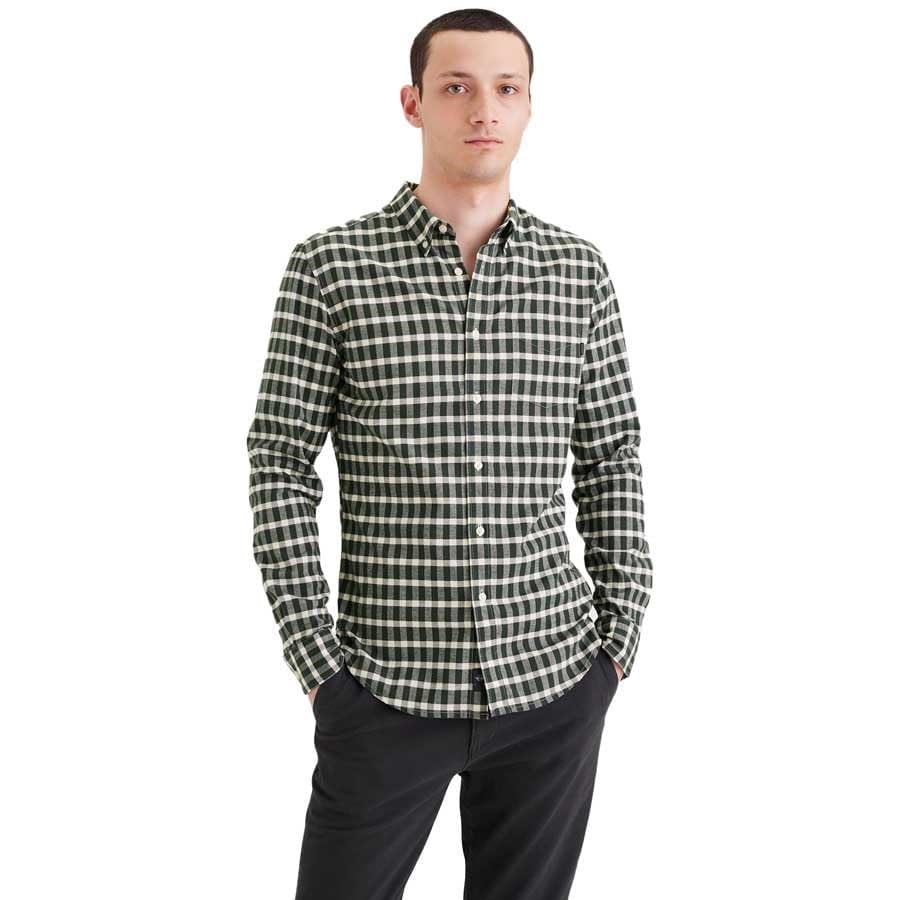 Dockers Stretch Oxford Slim Gömlek Tişört Erkek