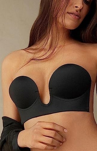 Dode Flora F.K. Lingerie Kadın Push Up Görünmez Kendinden Yapışkanlı Hayalet Büstiyer Sütyen