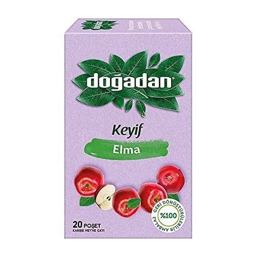 Doğadan Elma Çayı (20'li Poşet)