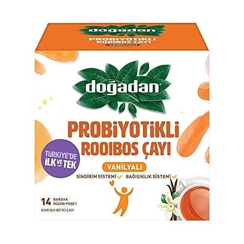 Doğadan Probiyotikli Rooibos Vanilyalı Çay 14lü
