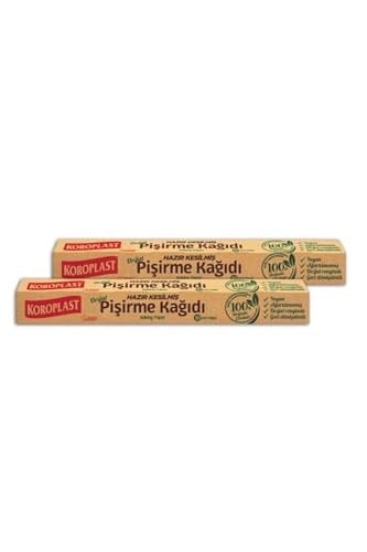 Doğal Pişirme Kağıdı Hazır Kesim 10Lu X 2 Paket (42 * 37 Cm)