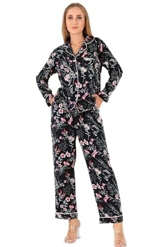 DoReMi Flower Garden Uzun Kollu Kadın Pijama Takım