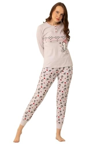 DoReMi Pamuklu Bayan Pijama Takımı
