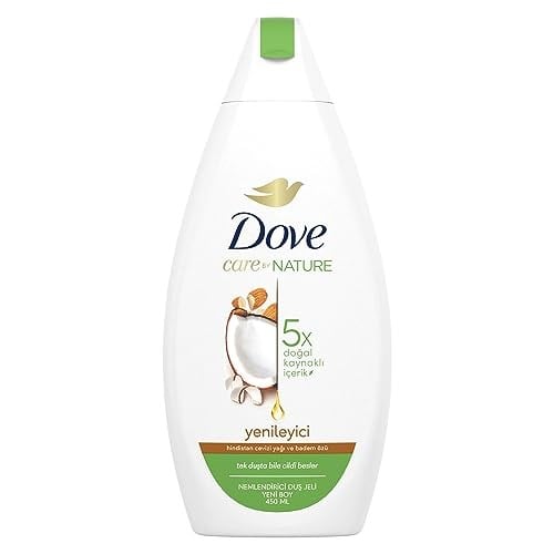 Dove Nemlendirici Duş Jeli Hindistan Cevizi Yağı ve Badem Özü 450 ml