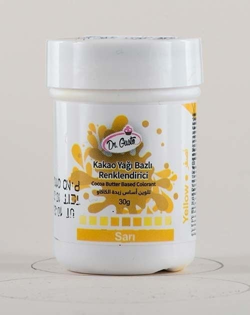 Dr. Gusto Çikolata Boyasi Sari (30 Gr)
