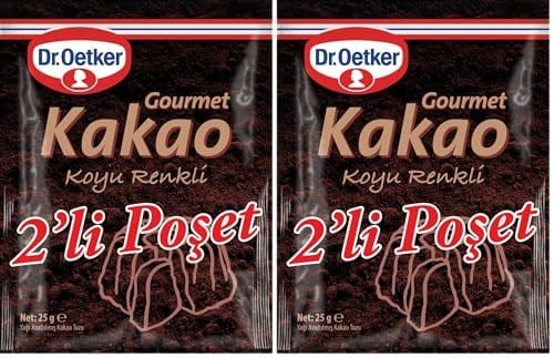 Dr. Oetker Gourmet Kakao (2 x 25gr) 2li paket