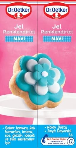 Dr. Oetker Renklendirici Jel Mavi 10 Gr