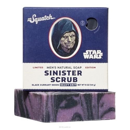 Dr. Squatch Dr.Squatch Sinister Scrub Erkek Sabunu 141Gr