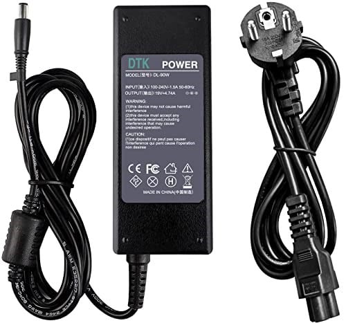DTK® 19V 4,74A 90W Laptop Şarj Cihazı AC Güç Kaynağı HP Şarj Kablosu Notebook Taşınabilir Bilgisayar AC Şarj Cihazı Güç Kaynağı Güç Kaynağı Fişi: 7,4 x 5,0 mm