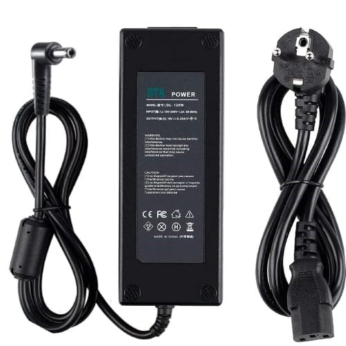 DTK® Şarj Cihazı 19V 6.32A 120W Dizüstü Bilgisayar Dizüstü Bilgisayar Şarj Kablosu ASUS Fişi için AC Güç Kaynağı: 5,5 x 2,5 mm Şarj Cihazları Taşınabilir Bilgisayarlar için Güç Kaynakları Şebeke Pil G