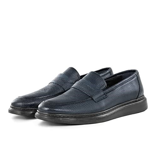 Ducavelli Frio Hakiki Deri Erkek Günlük Ayakkabı, Loafer Günlük Ayakkabı