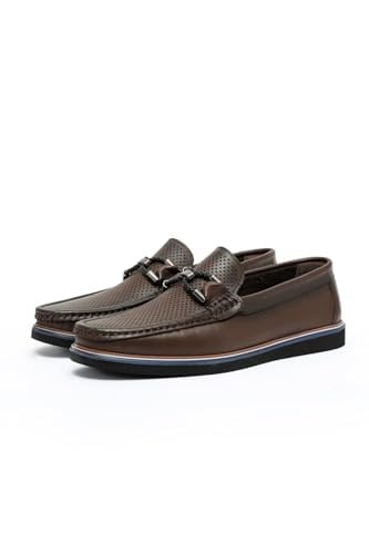 Ducavelli Gela Hakiki Deri Erkek Günlük Ayakkabı Loafer Ayakkabı