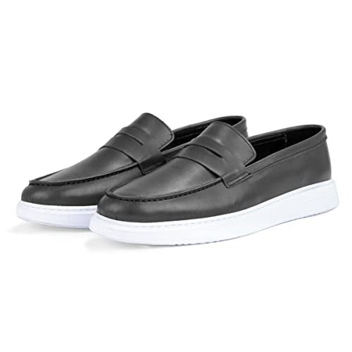 Ducavelli Trim Hakiki Deri Erkek Günlük Ayakkabı Loafer Ayakkabı