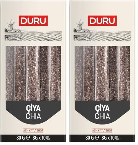 Duru Chia Aç-Kat, 8 Adet x 10 Gram 2li paket