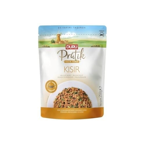 Duru Pratik Hazır Yemek – Kısır 250g, Doğal ve Katkısız, Anında Hazır Lezzet