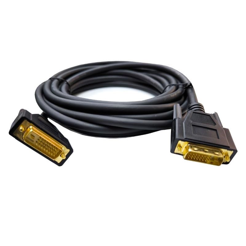 DVI-d 24+1 görüntü aktarma kablosu dvı erkek erkek kablo 3m