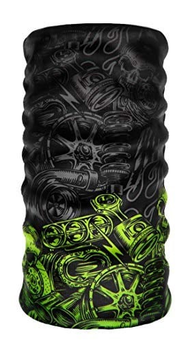 e taktik ® DeBuff Collar Skull Junk Yard Web Boyunluk Bandana