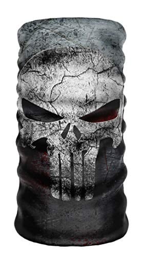 e taktik ® DeBuff Collar Skull The Punisher Boyunluk Bandana