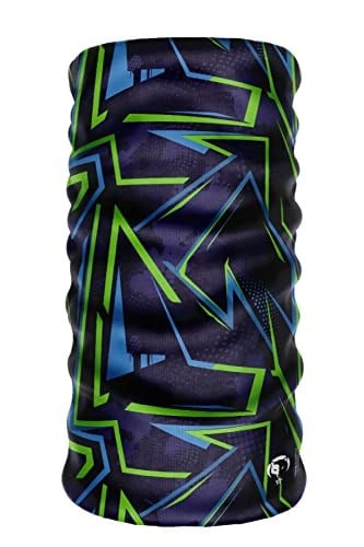 e taktik Extreme Dijital Desing Seamless +UV Mavi Renkli Desenli Boyunluk Bandana Buff Saç Bandı Maske Balaklava Toka