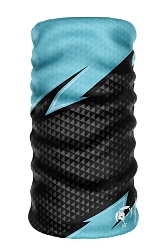 e taktik Extreme Dijital Desing Seamless +UV Mavi Renkli Desenli Boyunluk Bandana Buff Saç Bandı Maske Balaklava Toka