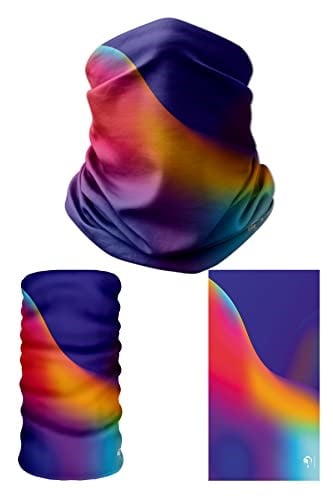 e taktik Multifunctional Color Wave Seamless Knitting UV+ Neckerwear Face Mask Headband Bandana Do Rag Hairband