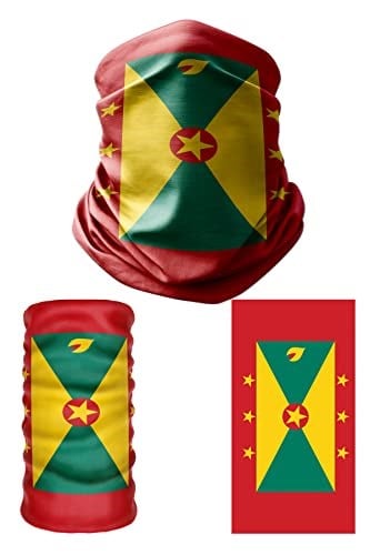 e taktik Multifunctional Flag of Ghana Seamless UV+Face Mask Headband Bandana Do Rag Hairband