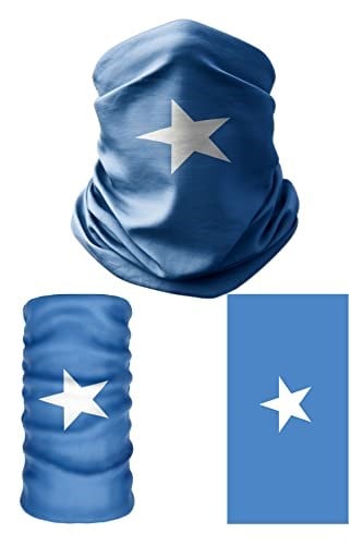 e taktik Multifunctional Flag of Somalia Seamless UV+Face Mask Headband Bandana Do Rag Hairband