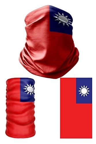e taktik Multifunctional Flag of the Republic of China Seamless UV+ Headband Bandana Do Rag Hairband