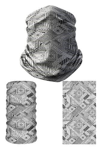 e taktik Multifunctional Mandala Design Seamless Knitting UV+ Neckerwear Face Mask Headband Bandana Do Rag Hairband