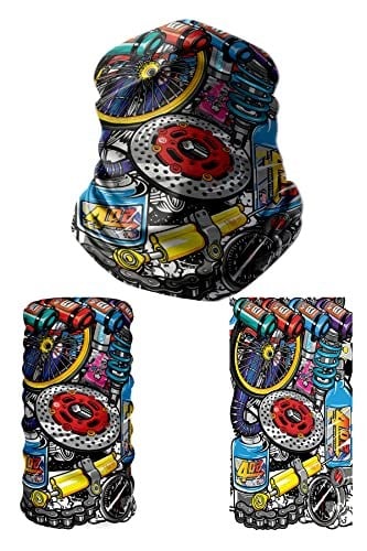 e taktik Multifunctional Nitro Booster Seamless Knitting UV+ Neckerwear Face Mask Headband Bandana Do Rag Hairband