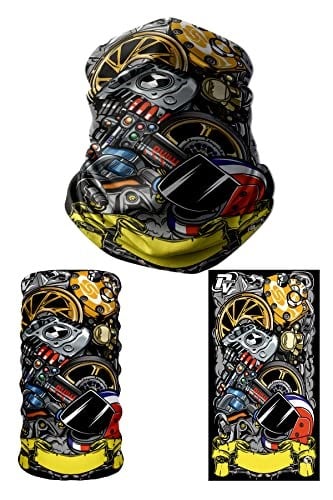 e taktik Multifunctional Racing Parts Seamless Knitting UV+ Neckerwear Face Mask Headband Bandana Do Rag Hairband