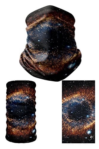 e taktik Multifunctional Space and Galaxy Seamless Knitting UV+ Neckerwear Face Mask Headband Bandana Do Rag Hairband