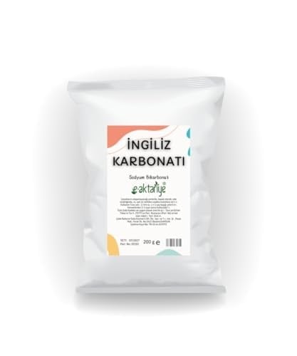 ea e-aktariye İngiliz Karbonatı (Sodyum Bikarbonat) 200 Gr