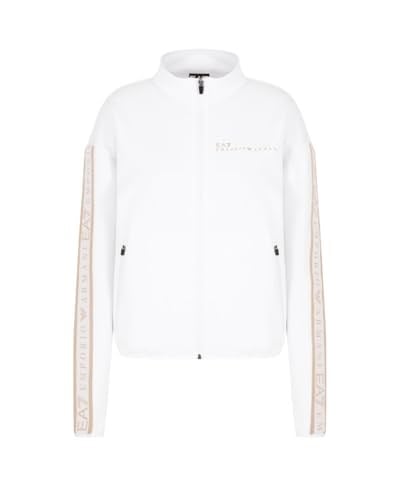 EA7 Logolu Regular Fit Dik Yaka Fermuarlı Sweat Bayan SWEAT 7W000275 AF12501 U0002