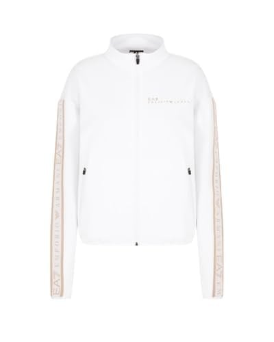EA7 Logolu Regular Fit Dik Yaka Fermuarlı Sweat Bayan SWEAT 7W000275 AF12501 U0002
