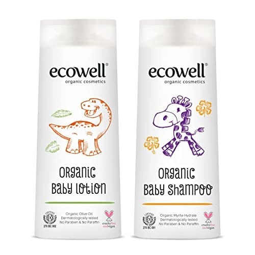 Ecowell Organik Bebek Bakım 2li Set