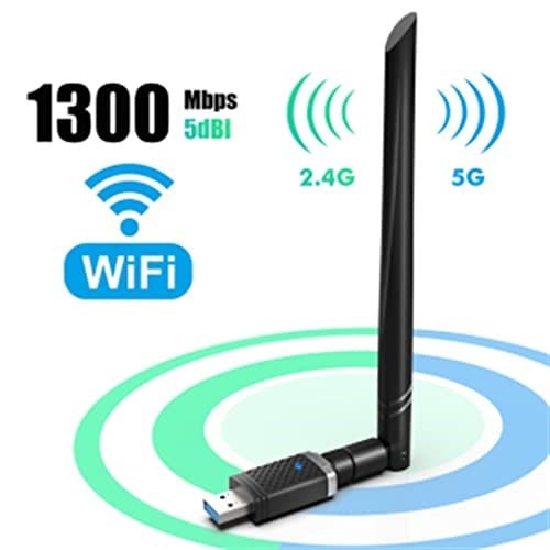 EDUP LivX USB Wifi Pro Sinyal Yakınlaştırıcı Güçlendirici Adaptör Kart 1300 MBPS EP-AC1686