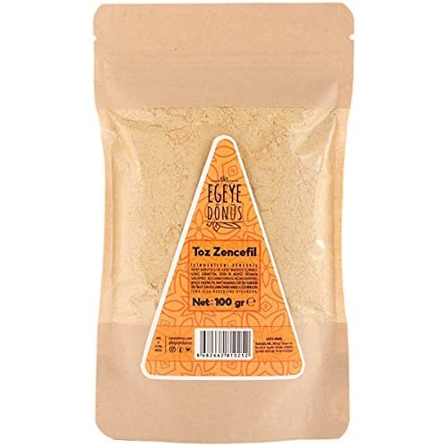 EGEYE DÖNÜŞ Zencefil (Öğütülmüş - Toz) - 100 Gr