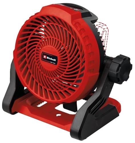 Einhell Akülü Vantilatör GE-CF 18/2200 Li-Solo Power X-Change (18 V, Li-Ion, 3 Kademeli, 360° Dönebilir Başlık) - 3408035